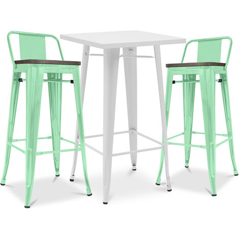 mint metal stool