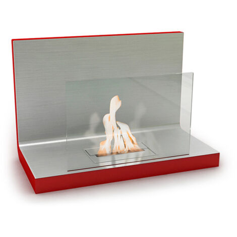 Wall-mounted Ethanol Fireplace - Rubi Red