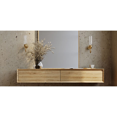 Chandelier Lamp - Golden Wall Light - Driss Transparent