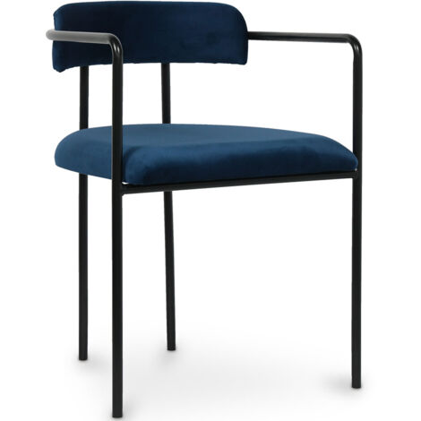 Upholstered Dining Chair - Velvet - Garne