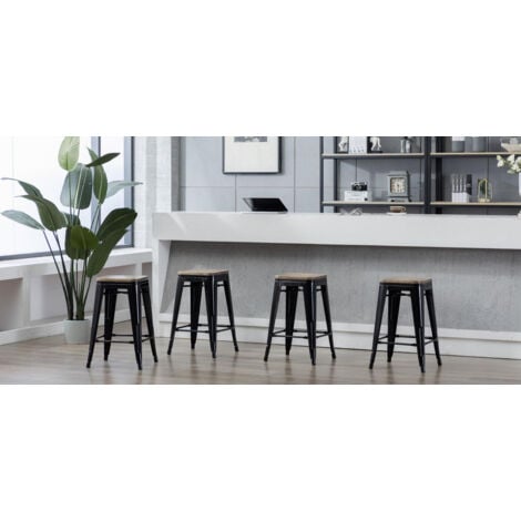 Black bar online stools fantastic furniture