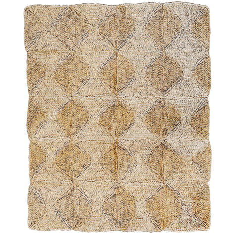 Tappeto da salotto in stile etnico crema 120x160 BALI