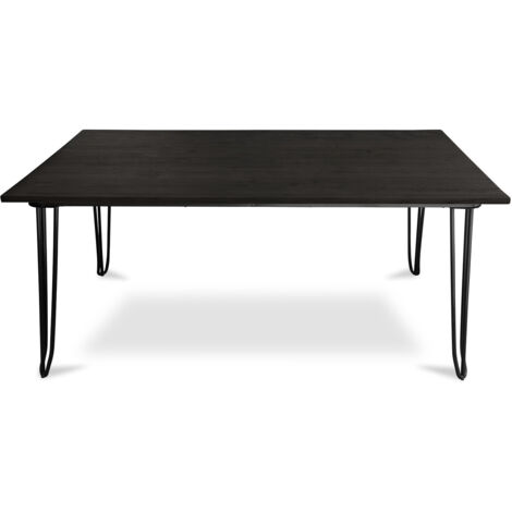 Tavolo da pranzo Hairpin 170x90 Legno naturale