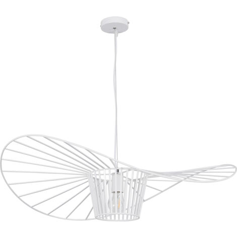 Lampadario - Lampada a Sospensione Design Pamela - 100cm - Vertical Bianco