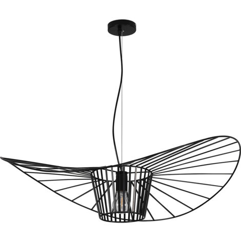 Lampadario - Lampada a Sospensione Design Pamela - 80cm - Vertical Nero