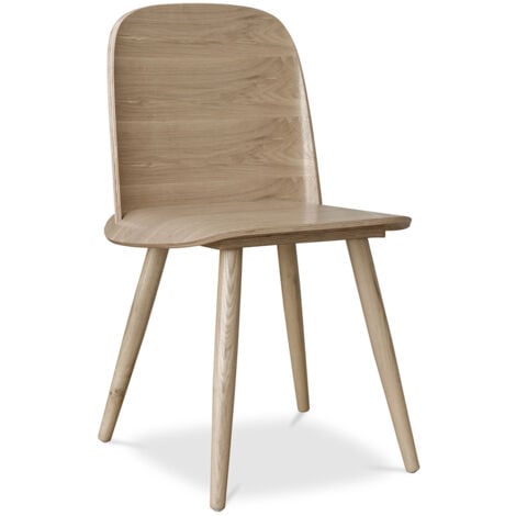 Poltrona Cover di Muuto - legno naturale