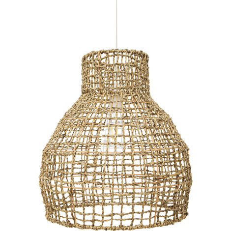 Lampada A Sospensione Lampada A Sospensione Lampada A Sospensione Lampada Da Tavolo Da Pranzo Bamb Regolabile In Altezza Metallo Naturale Nero Stile Boho 1x Attacco E27 Dxh 20x120cm 68829338