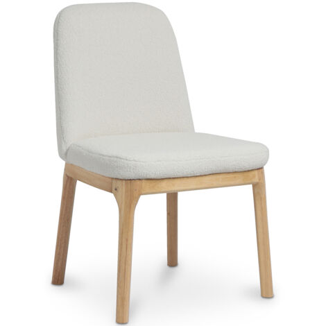 Sedia Da Pranzo Moderna Imbottita – Schienale Alto, Gambe In Legno Massello, Grigia, Per Cucina E Ristorante