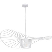 Lampadario - Lampada a Sospensione Design Pamela - 100cm - Vertical Bianco