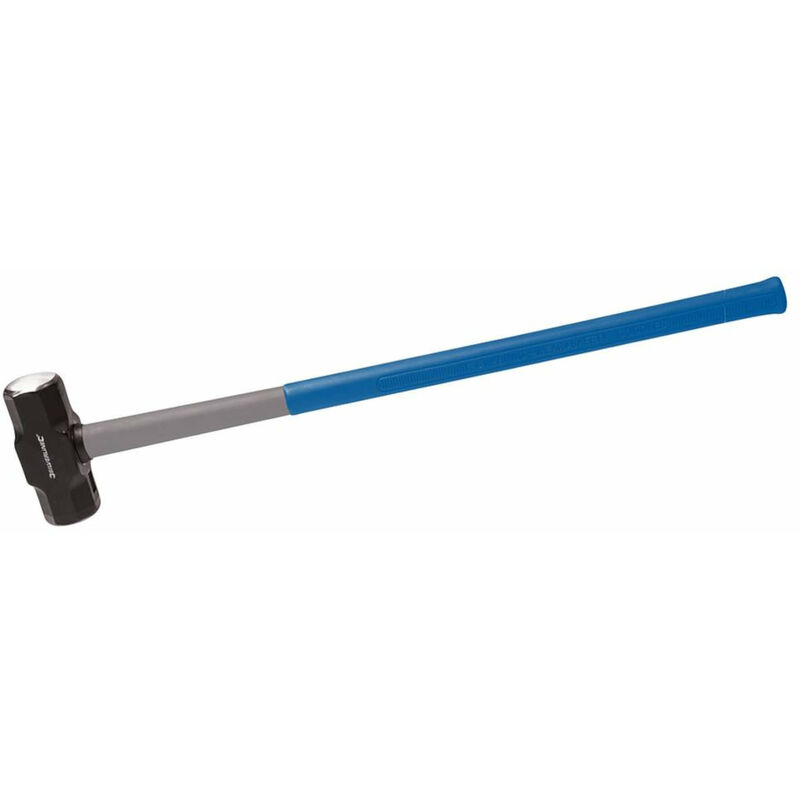 1.3kg BlueSpot 3lb Sledge Hammer SteelHead FibreGlass Shaft Rubber Grip 