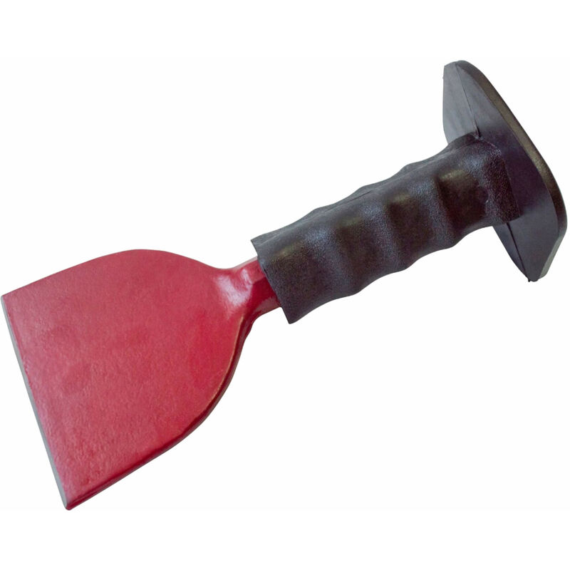 Amtech 4 Heavy Duty Masonry Hand Stone Brick Bolster Chisel with Rubber Hand Guard