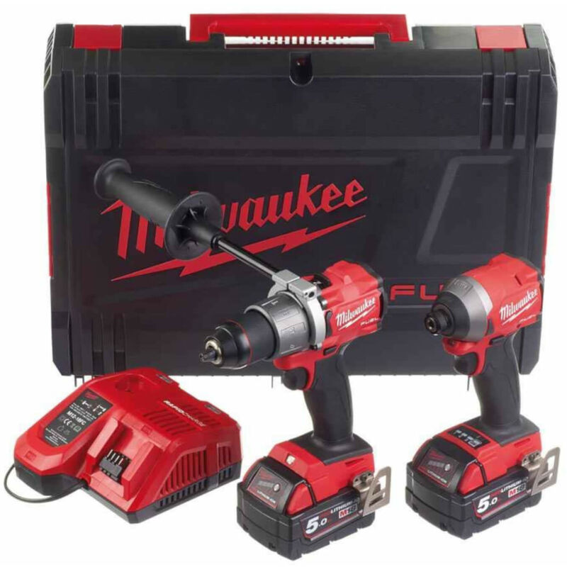 Milwaukee 5ah twin discount pack