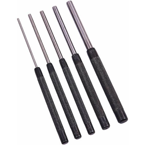 Amtech 5pc Parallel Pin Punch Set