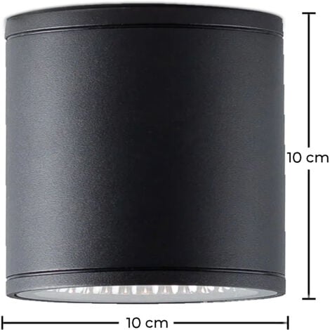LED-Deckenlampe Wandleuchte - Alua Schwarz