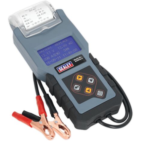 100-2000 CCA Tester per batteria auto da 12 V analizzatore di carico e alternatore a manovella e strumento di scansione