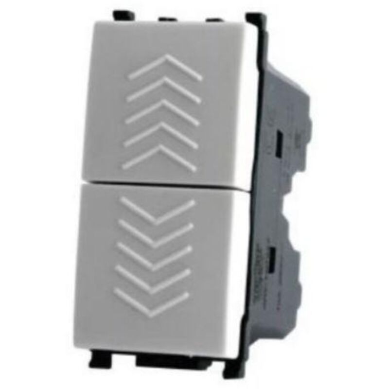 BTICINO N4036 - Pulsante Doppio (1P/No) (1P/No) 10A - Bianco - LivingLight - Foto 12