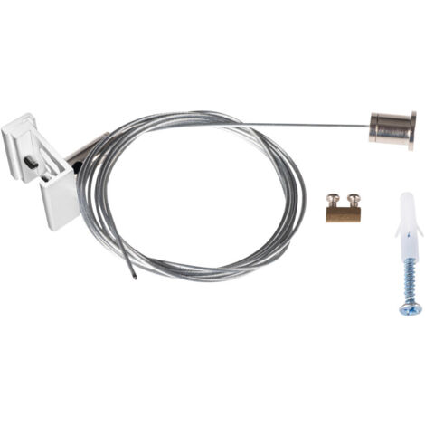 Kit Cavi Sospensione Acciaio 1.5mm - 8 Pezzi Con Viti | Cavetto Regolabile Per Lampadari, Pannelli LED E Soffitti - Foto 6