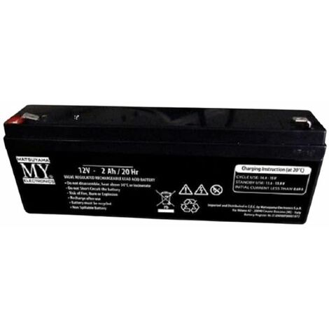 Alpha elettronica batteria al piombo 6v 4,0ah faston 4.8mm bp06-4,0