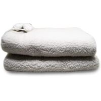Termocoperta Scaldaletto in LANA Matrimoniale 160cmx140cm Coperta Mondo-Led
