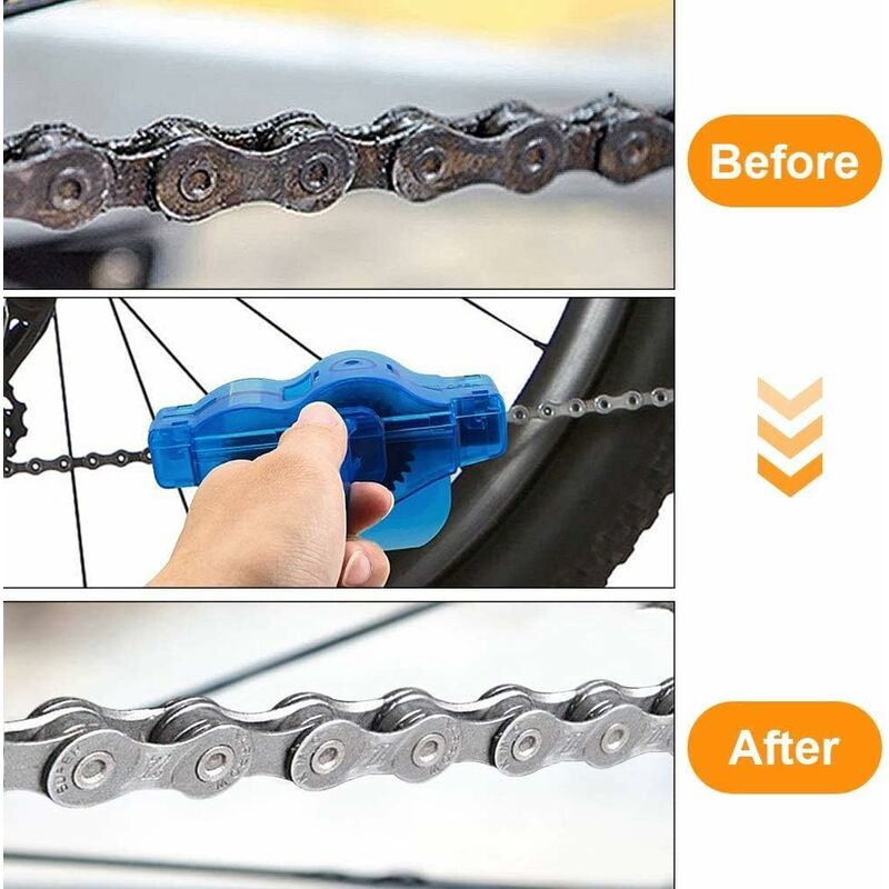 Fahrrad Kettenrad Waschmittel Reiniger Werkzeug Fahrrad Radbürsten Scrubber Set 