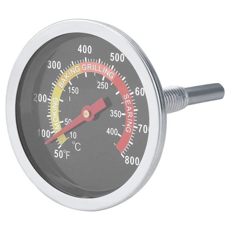 50-800 ℃ Barbecue BBQ Rauchergrill Thermometer Temperaturanzeige Edelstahl t 