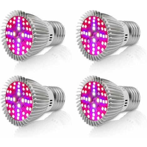 LED Pflanzenlicht Pflanzenlampe E27 Vollspektrum Wachstumslampe Grow Glühbirne 