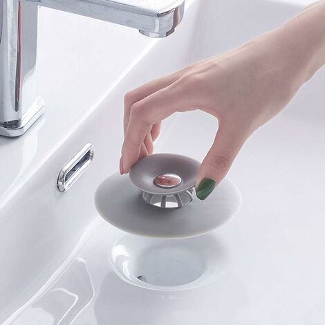 Ablaufventil Silikon Badewannen Stöpsel Küche Waschbecken Stopfen Spülbecken New