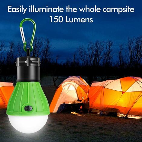 Aussen Hängelampe LED Camping Zelt Glühbirne Angeln Laterne Nacht Beleuchtung DE 