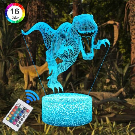 Lernspielzeug Ridecyle eronde Wandlampe und Projektor-Licht B, Dinosaurier-Motiv für Babys und Kleinkinder 