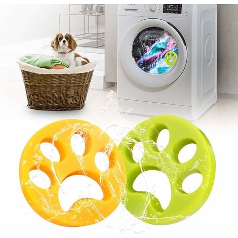 Tierhaarentferner Waschmaschine Wiederverwendbare Fusselentfernerkugeln für die Wäsche Hundehaarentferner 