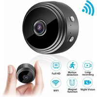 WIFI Kamera Überwachungskamera Mini Camera 1080P Webcam Nachtsicht mit Mikrofon 