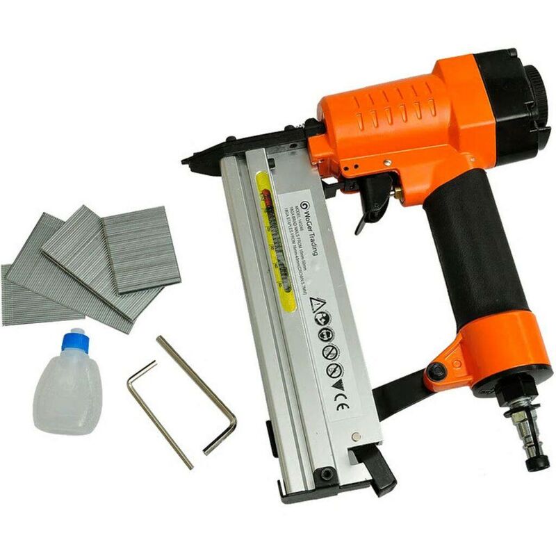 Cordless Brad Nailer 21V, 18 Gauge 2-in-1 Nail Gun/Staple Gun, Battery  Powered Nail Gun with 1.5Ah Battery and Charger, 500 Nails & 500 Staples  for Upholstery, Carpentry and Woodworking 