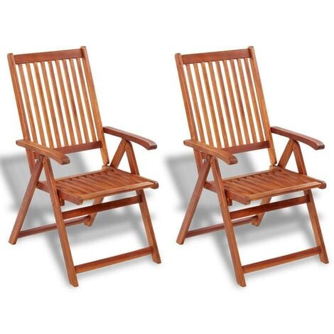 Folding wooden patio clearance chairs with arms