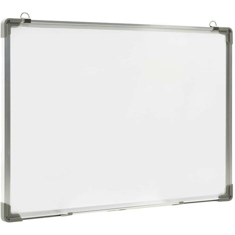 vidaXL Magnetic Dry-erase Whiteboard White 60x40 cm Steel Durable