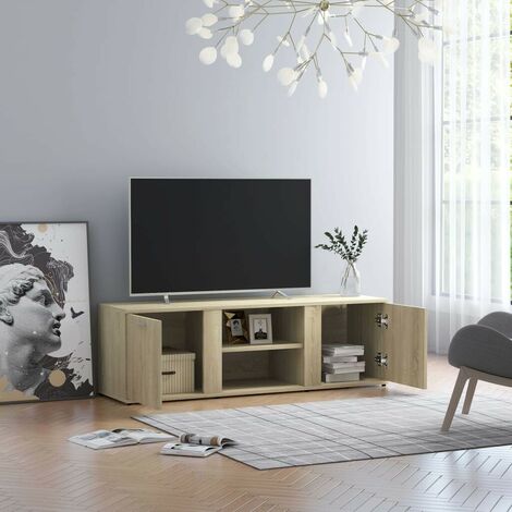 Sonoma oak deals tv stand