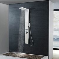 Topdeal Shower Panel System Stainless Steel Square VDTD04493