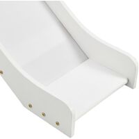 Topdeal Children's Loft Bed Frame with Slide & Ladder Pinewood 97x208 cm VDTD23795