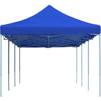 Topdeal Folding Pop-up Party Tent 3x9 m Blue VDTD29143