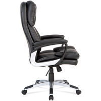 Topdeal High-Back Executive Desk Chair Black PU Leather PC Computer Office Chair FFYCUK000373