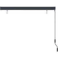 Topdeal Outdoor Roller Blind 160x250 cm Anthracite FF145976_UK