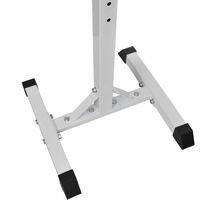 Topdeal Barbell Squat Rack with Barbell and Dumbbell Set 60.5 kg VDTD18279