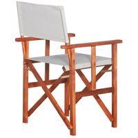 Topdeal Director's Chairs 2 pcs Solid Acacia Wood VDTD29918