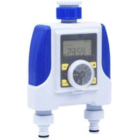 Topdeal Electronic Dual Outlet Water Timer with Rain Delay FF147886_UK