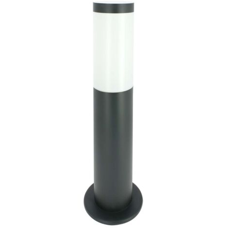 Bolardo exterior VALENTE antracita 45cm IP44