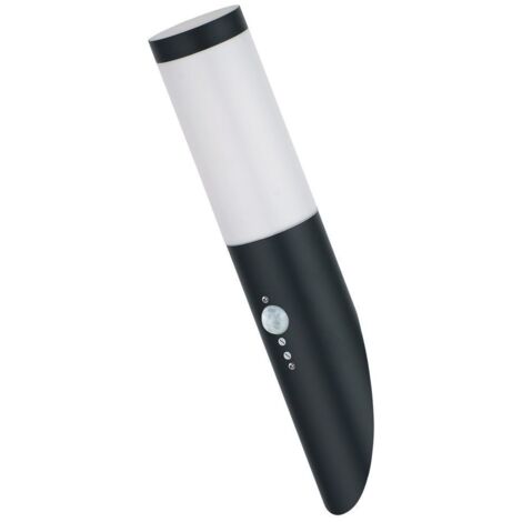 Aplique de pared Detector E27 VALENTE Gris Antracita exterior