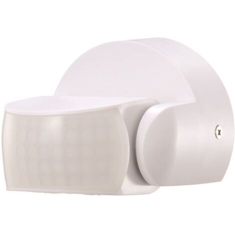 Detector de movimiento de pared por infrarrojos IP65 Blanco