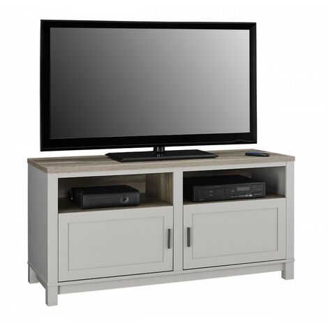 Carver Grey TV Stand Unit For TVs Up To 60"