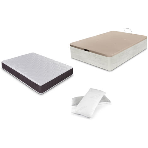 CONJUNTO Canapé abatible + colchon + almohada - Artico - 105x190