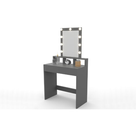 Mueble tocador para maquillaje y perfumes, moderno con luces barato