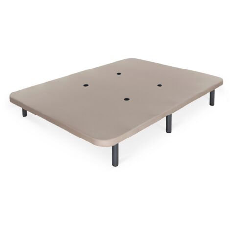 Base tapizada con válvulas de aireación 135x190 + patas incluidas